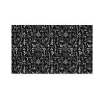 Black And White Mystic Wicca Print Polyester Flag
