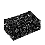 Black And White Mystic Wicca Print Rectangle Tissue Box Cover