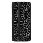 Black And White Mystic Wicca Print Refrigerator Handle Covers