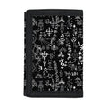 Black And White Mystic Wicca Print Trifold Wallet