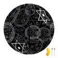 Black And White Mystic Witch Print Basketball
