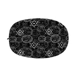 Black And White Mystic Witch Print Car Side Mirror Covers