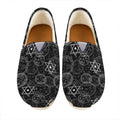 Black And White Mystic Witch Print Casual Shoes