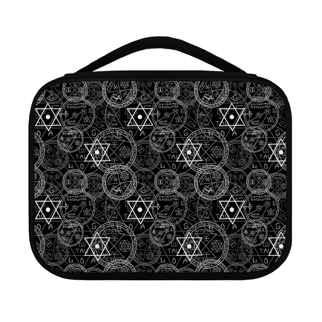 Black And White Mystic Witch Print Classic Bible Case