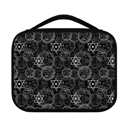 Black And White Mystic Witch Print Classic Bible Case