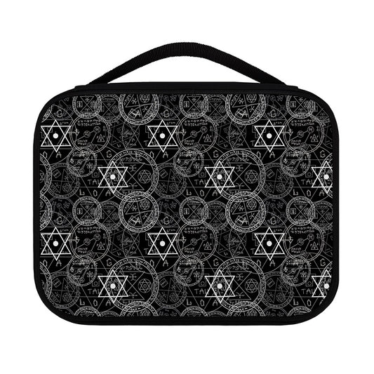 Black And White Mystic Witch Print Classic Bible Case
