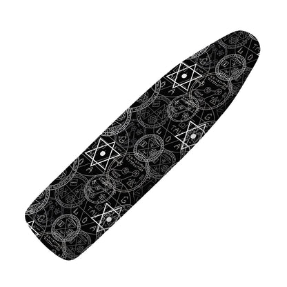 Black And White Mystic Witch Print Ironing Board Cover