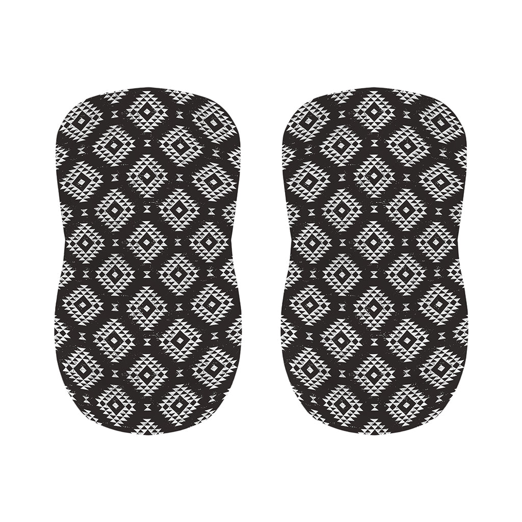 Black And White Navajo Pattern Print Bar Stool Covers