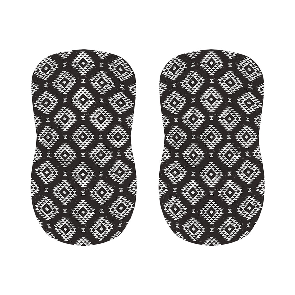 Black And White Navajo Pattern Print Bar Stool Covers