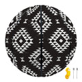 Black And White Navajo Pattern Print Basketball