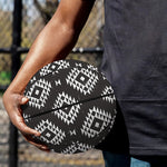 Black And White Navajo Pattern Print Basketball