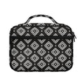 Black And White Navajo Pattern Print Briefcase Bible Bag