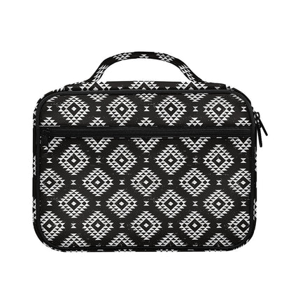 Black And White Navajo Pattern Print Briefcase Bible Bag
