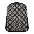 Black And White Navajo Pattern Print Casual Backpack