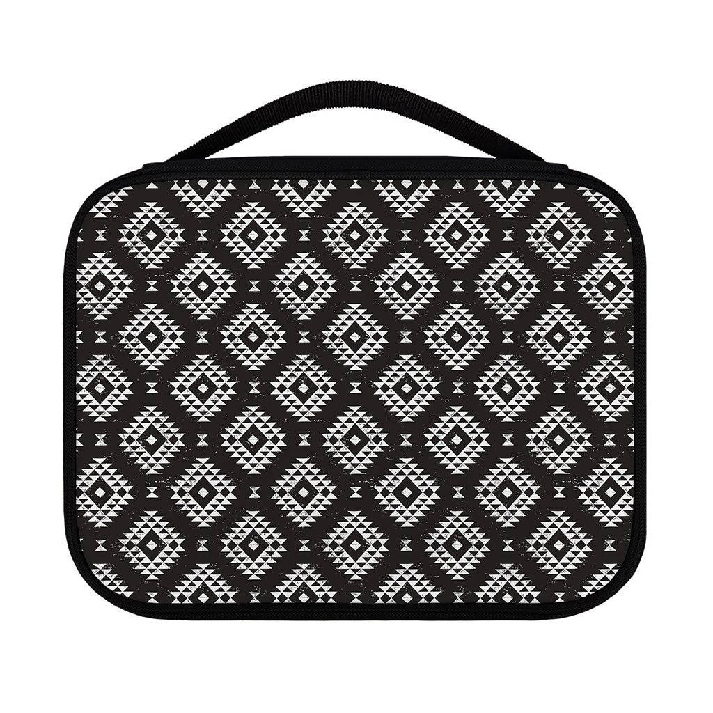 Black And White Navajo Pattern Print Classic Bible Case