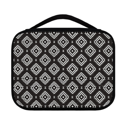 Black And White Navajo Pattern Print Classic Bible Case