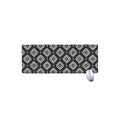 Black And White Navajo Pattern Print Extended Mouse Pad