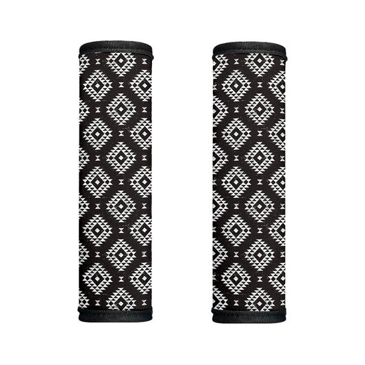 Black And White Navajo Pattern Print Handle Covers