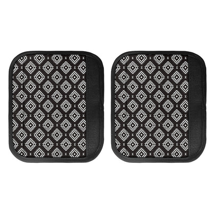 Black And White Navajo Pattern Print Handle Covers