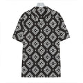 Black And White Navajo Pattern Print Hawaiian Shirt