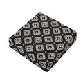 Black And White Navajo Pattern Print Outdoor Seat Cushion Cover