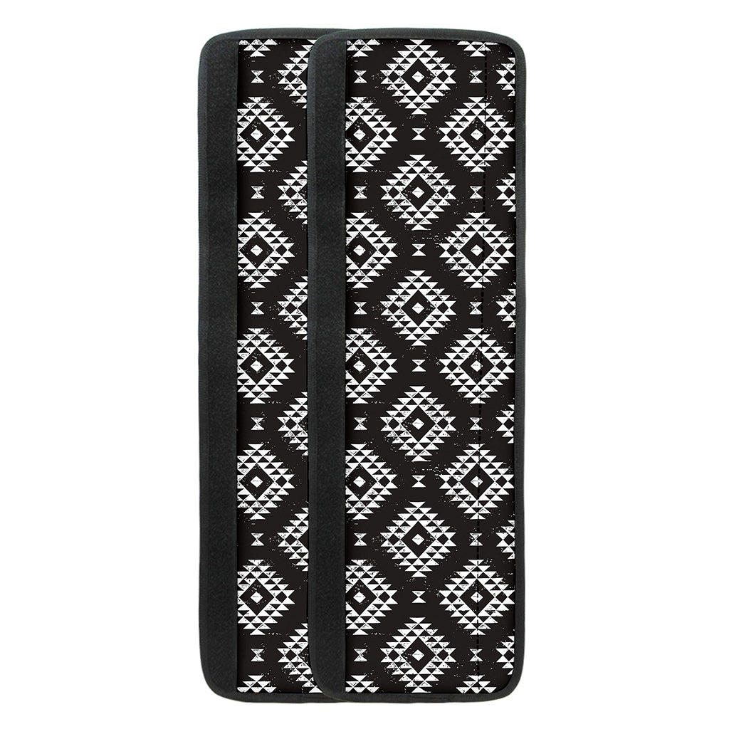 Black And White Navajo Pattern Print Refrigerator Handle Covers