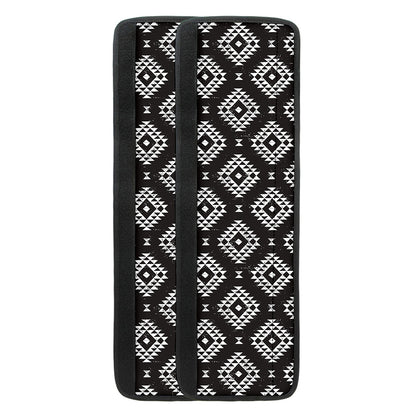 Black And White Navajo Pattern Print Refrigerator Handle Covers