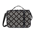 Black And White Navajo Pattern Print Shoulder Strap Bible Bag