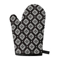 Black And White Navajo Pattern Print Single Oven Mitt