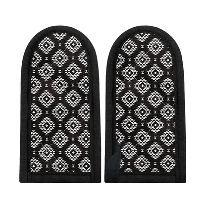 Black And White Navajo Pattern Print Skillet Handle Cover
