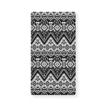 Black And White Navajo Print Baby Crib Sheet
