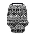 Black And White Navajo Print Baby Seat Cover