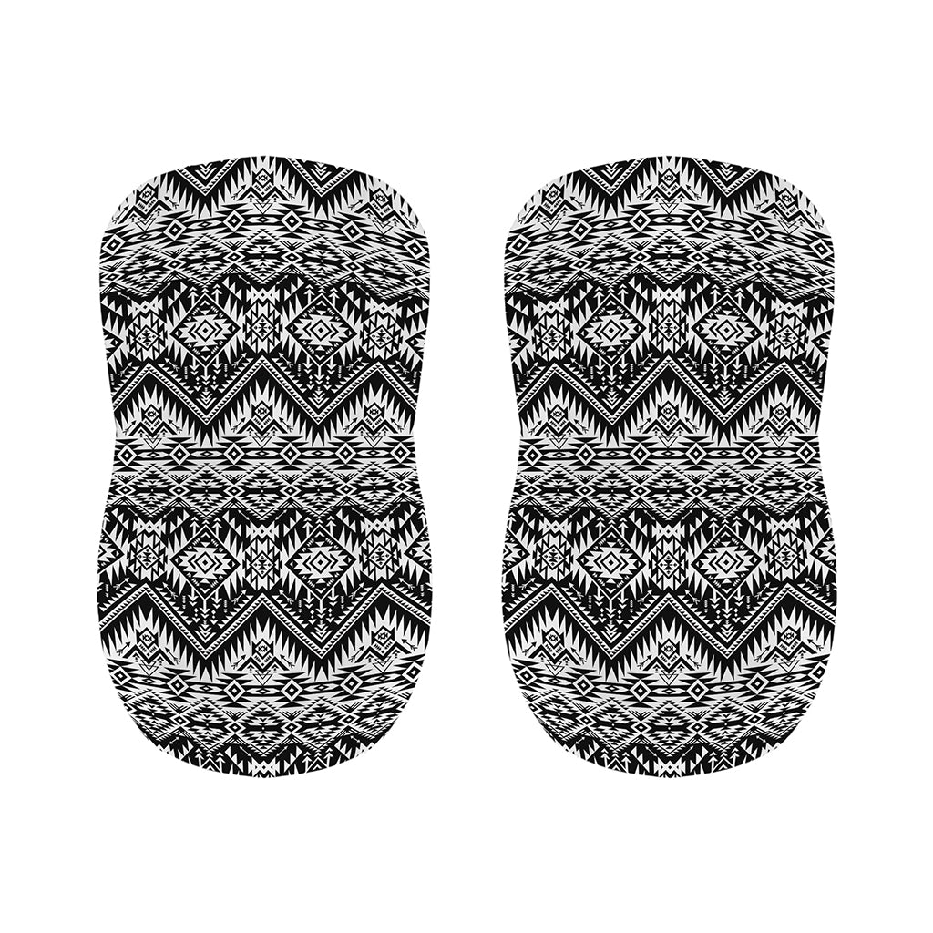Black And White Navajo Print Bar Stool Covers