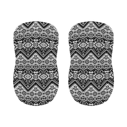 Black And White Navajo Print Bar Stool Covers