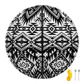 Black And White Navajo Print Basketball