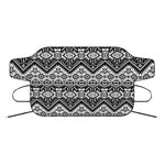 Black And White Navajo Print Car Windshield Snow Cover