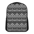 Black And White Navajo Print Casual Backpack