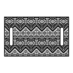Black And White Navajo Print Golf Cart Seat Cover