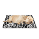 Black And White Navajo Print Pet Cooling Mat Cover