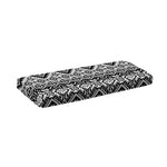 Black And White Navajo Print Piano Keyboard Cover