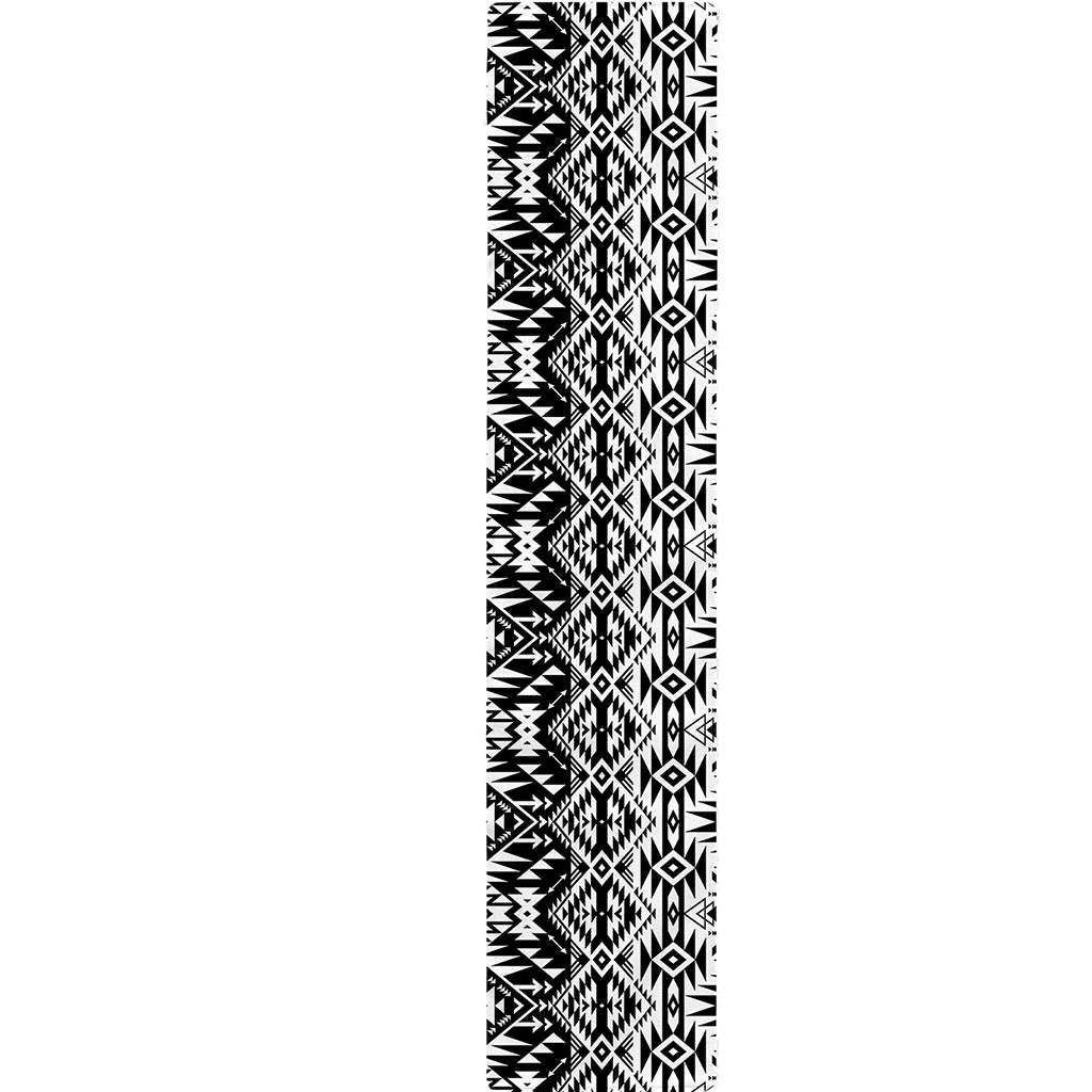 Black And White Navajo Print Table Runner