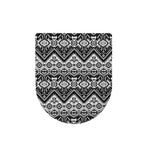Black And White Navajo Print Toilet Lid Cover