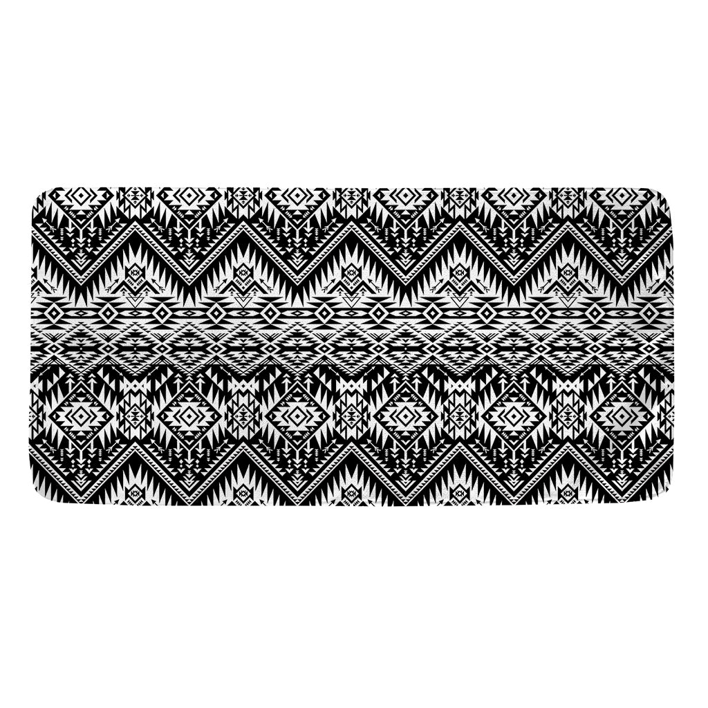 Black And White Navajo Print Towel