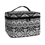 Black And White Navajo Print Travel Makeup Bag