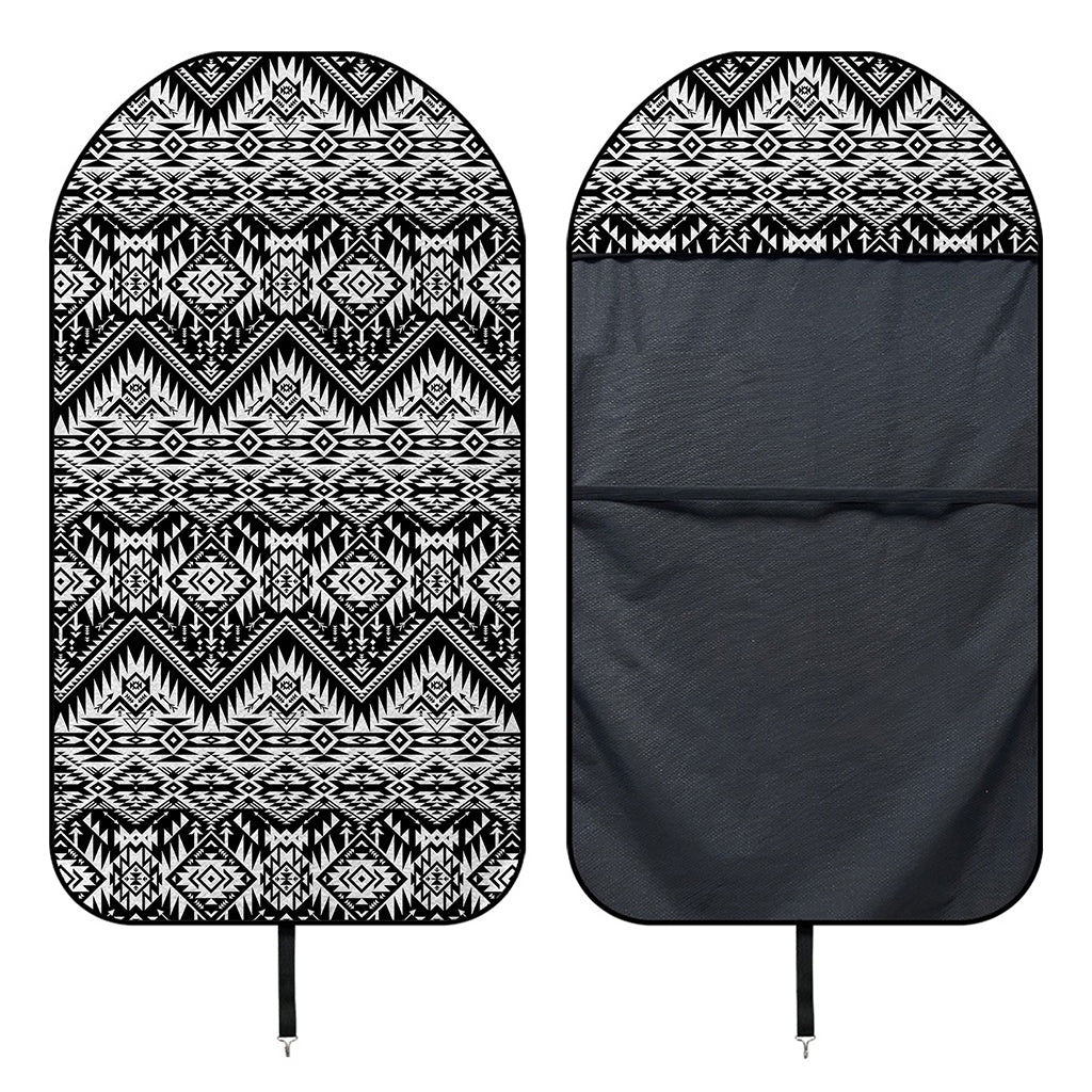 Black And White Navajo Print Waterproof Car Seat Cover