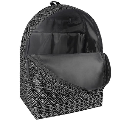Black And White Navajo Tribal Print Backpack