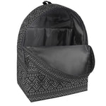 Black And White Navajo Tribal Print Backpack