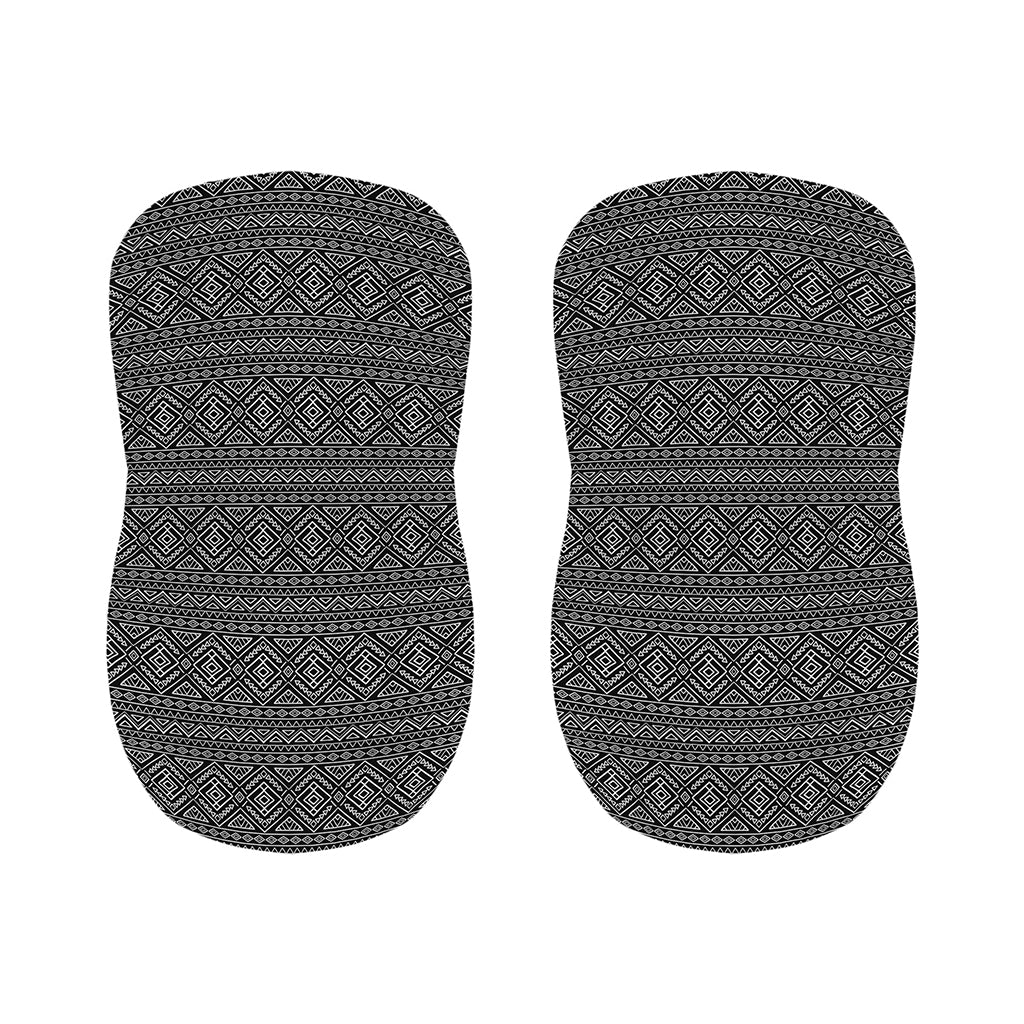Black And White Navajo Tribal Print Bar Stool Covers