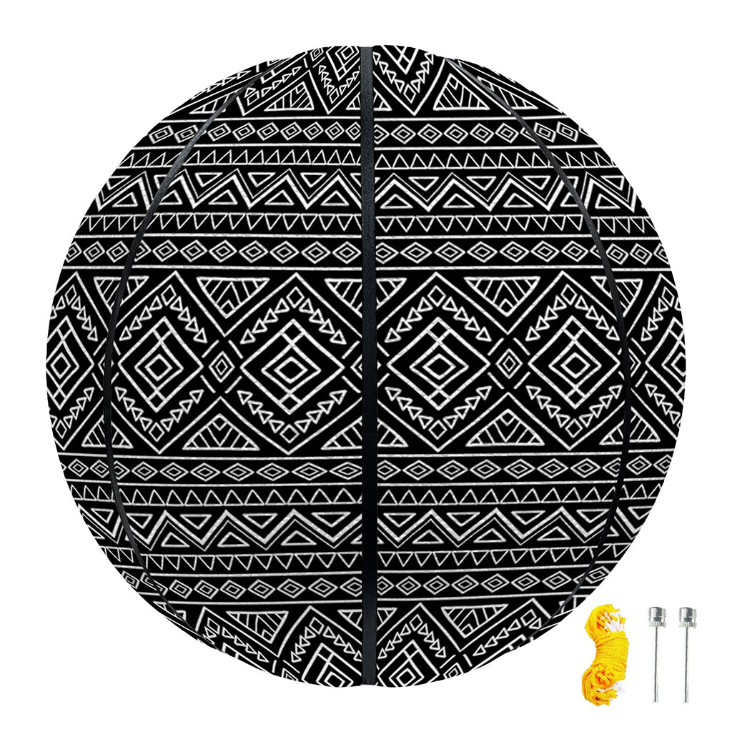 Black And White Navajo Tribal Print Basketball