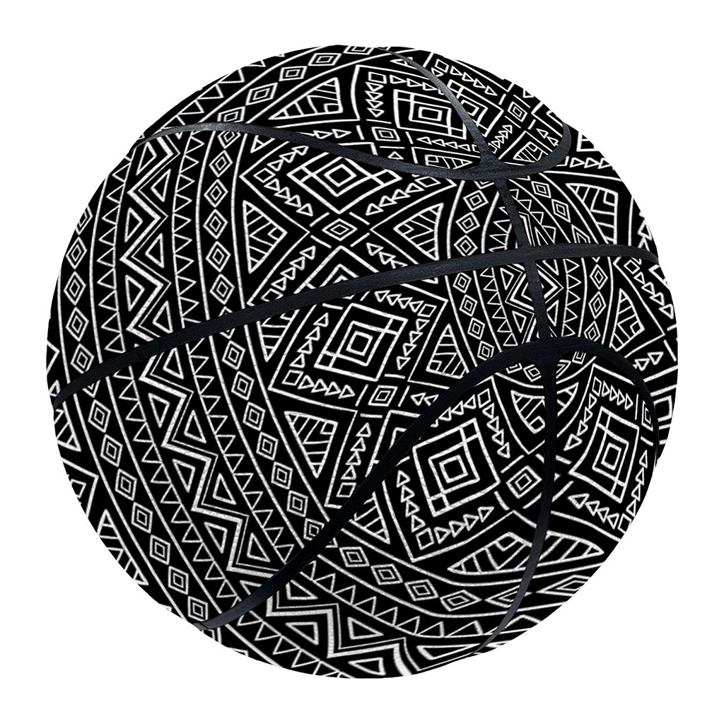 Black And White Navajo Tribal Print Basketball